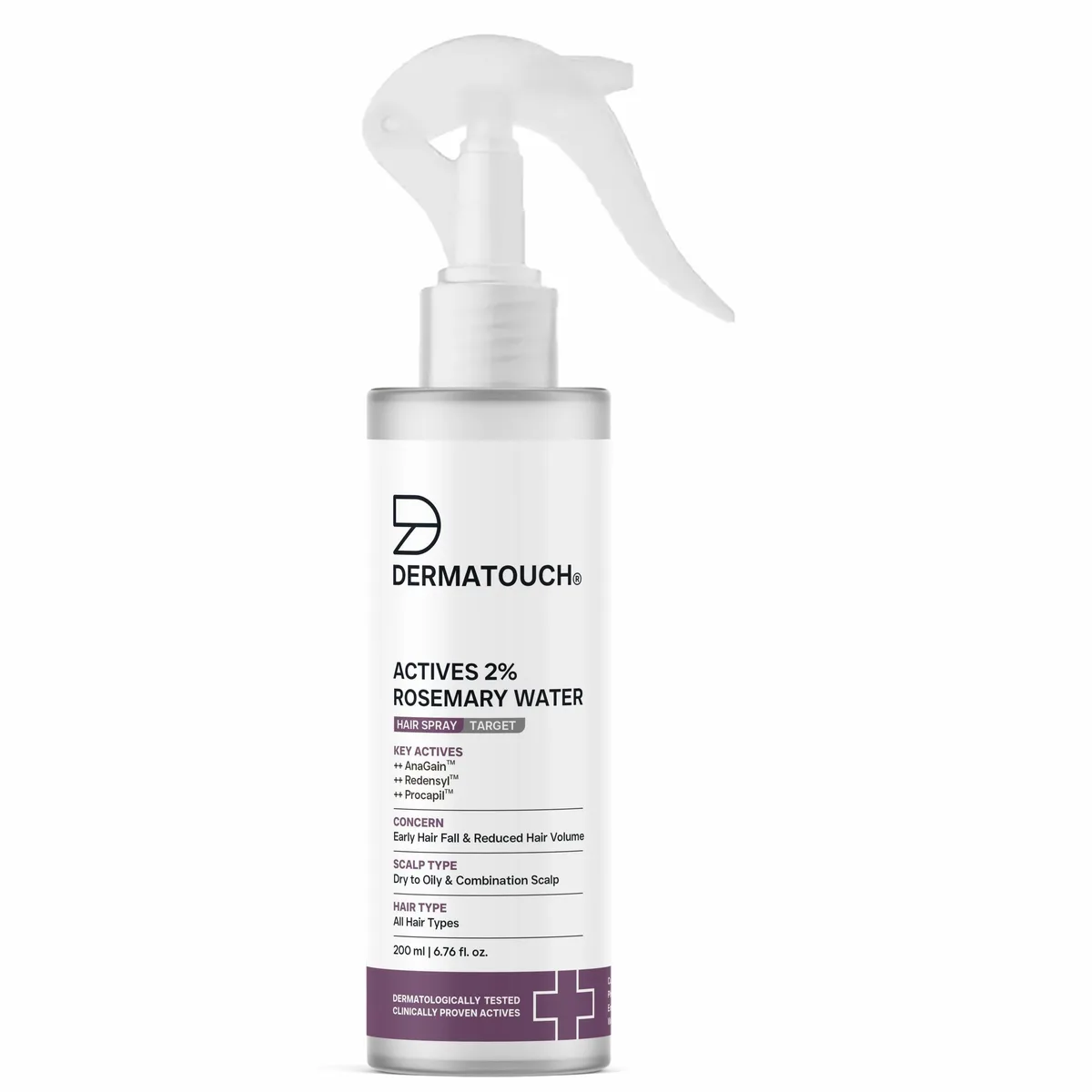 Actives 2% Rosemary Water Hair Growth Spray 200ml