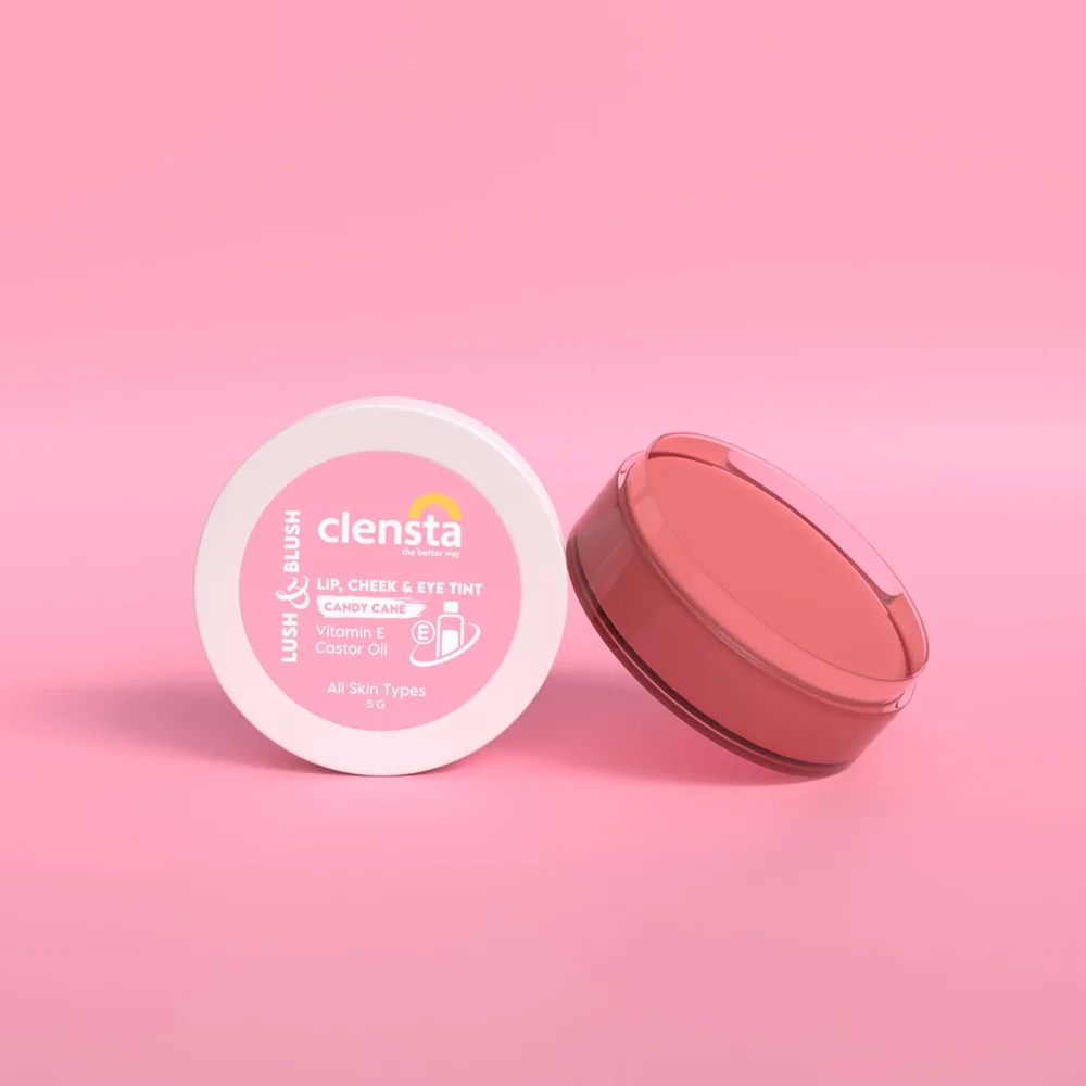 Clensta Lush & Blush Lip, Cheek & Eye Tint