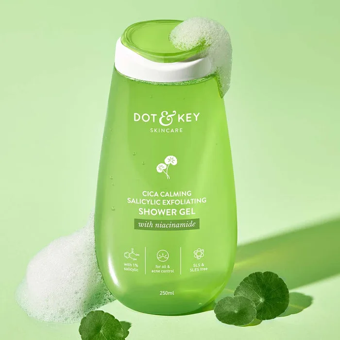 Dot & Key Cica & Salicylic Daily Exfoliating Shower Gel (250ml)