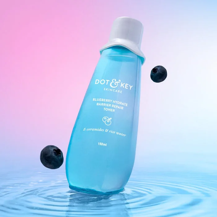 Dot & Key Rice Water Hydrating Toner with Hyaluronic, Alcohol-Free (150ml)