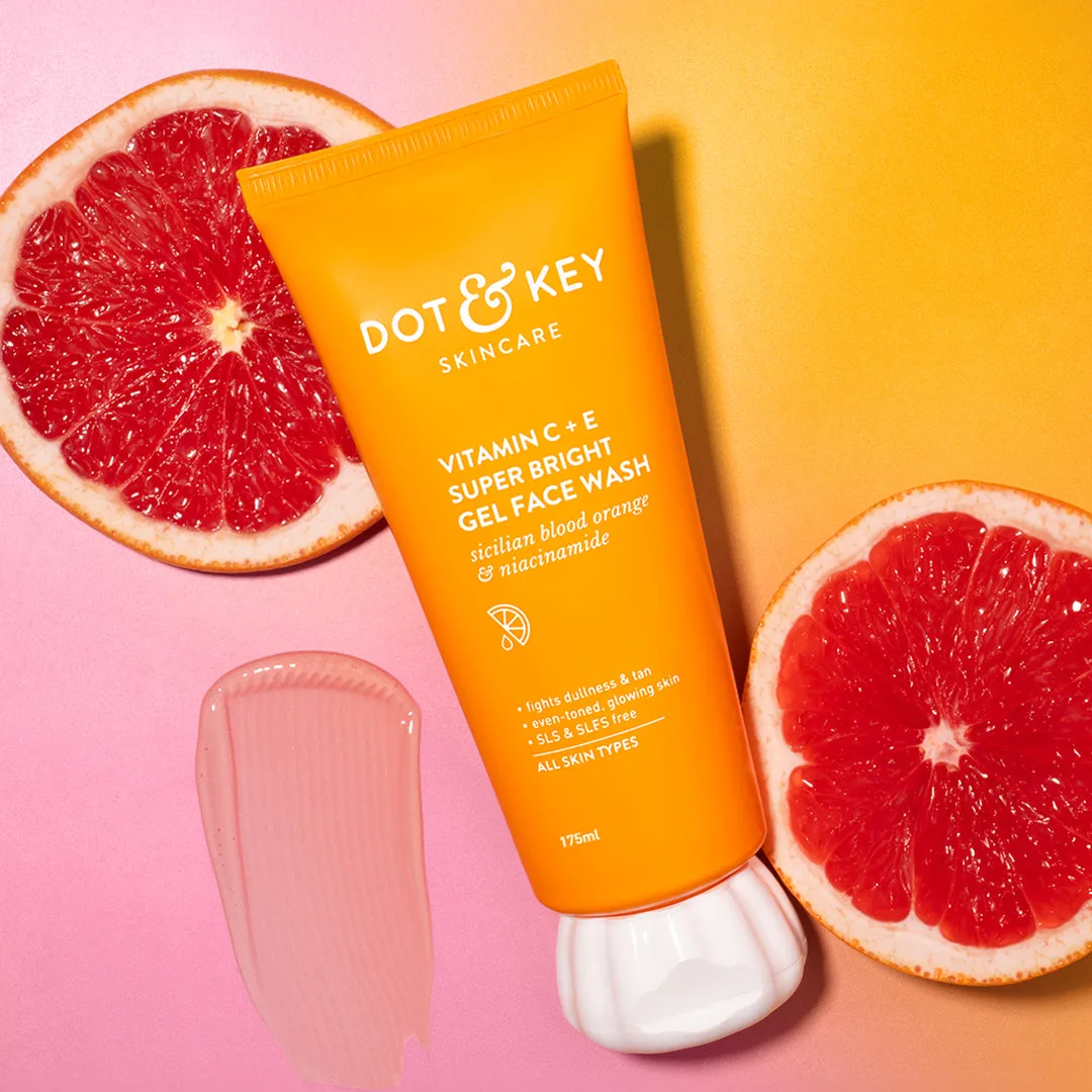 Dot & Key Vitamin C + E Super Bright Gel Face Wash