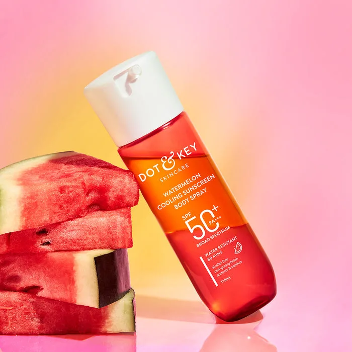 Dot & Key Watermelon Cooling Sunscreen Body Spray with SPF 40 PA+++