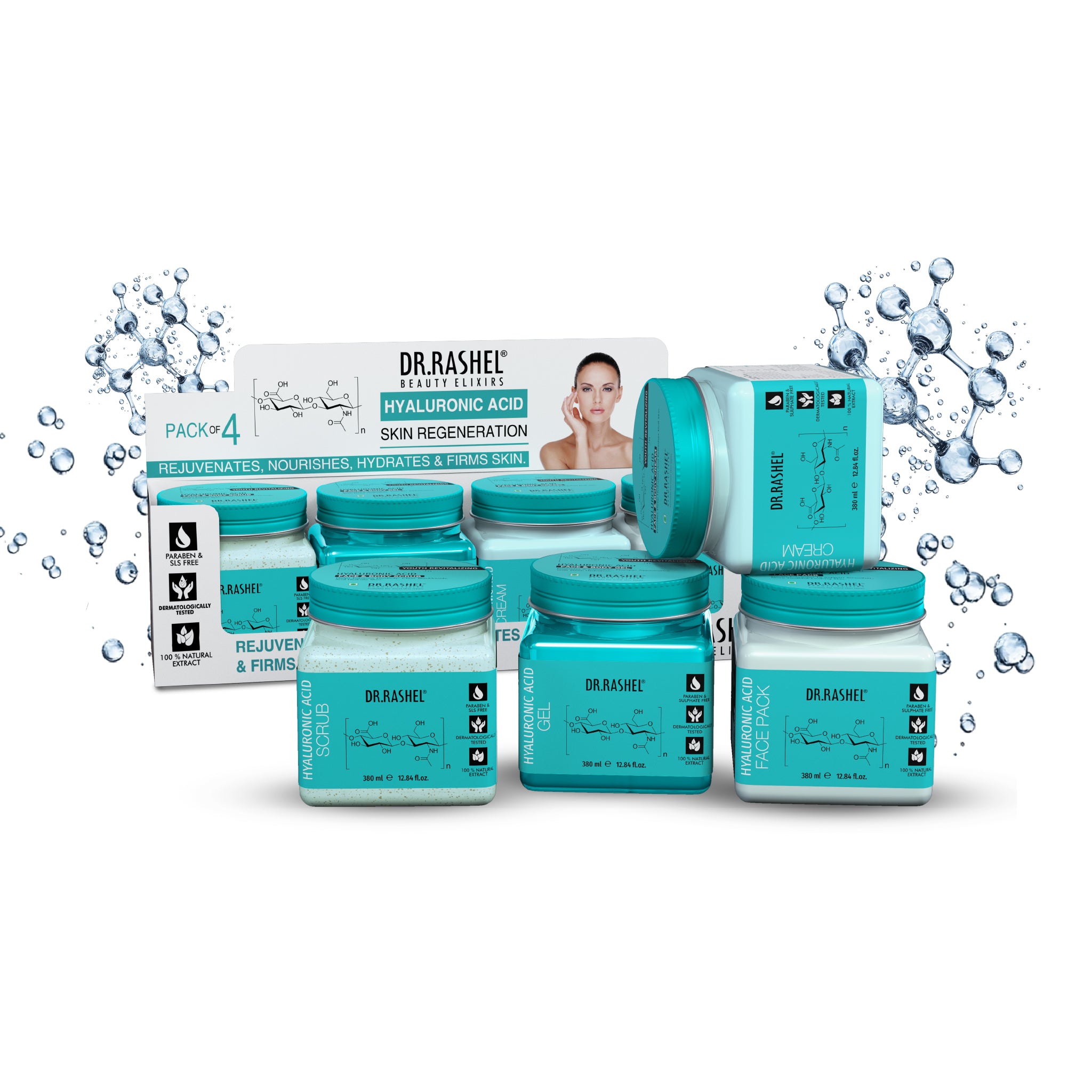 Dr. Rashel Pack of 4 - 4 jars - 750 MRP