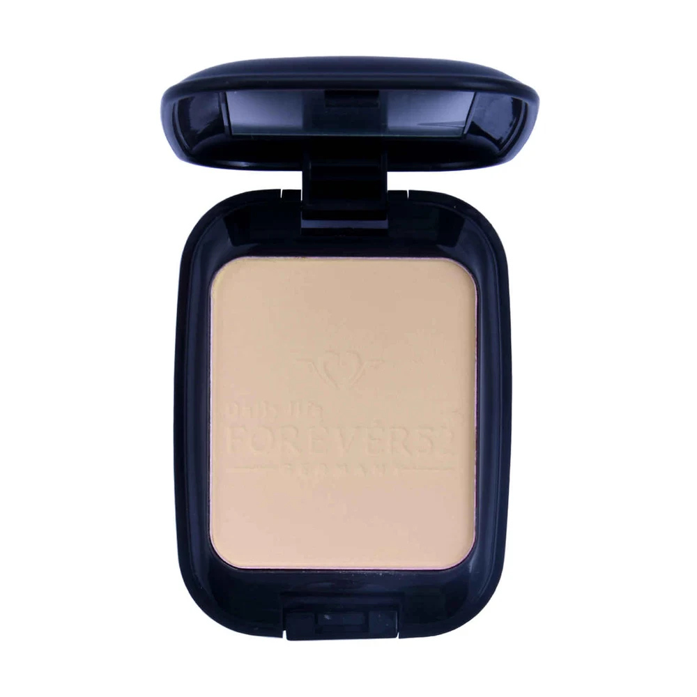 FOREVER52 Wet N Dry Compact Powder | 2-in-1 Foundation & Setting Powder | Satin Matte Finish | Water-Resistant & Lightweight | 12 g