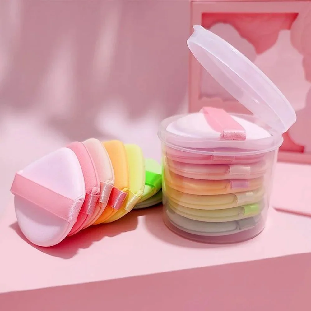 Large Round Makeup Sponge Puff – Soft Latex-Free Powder