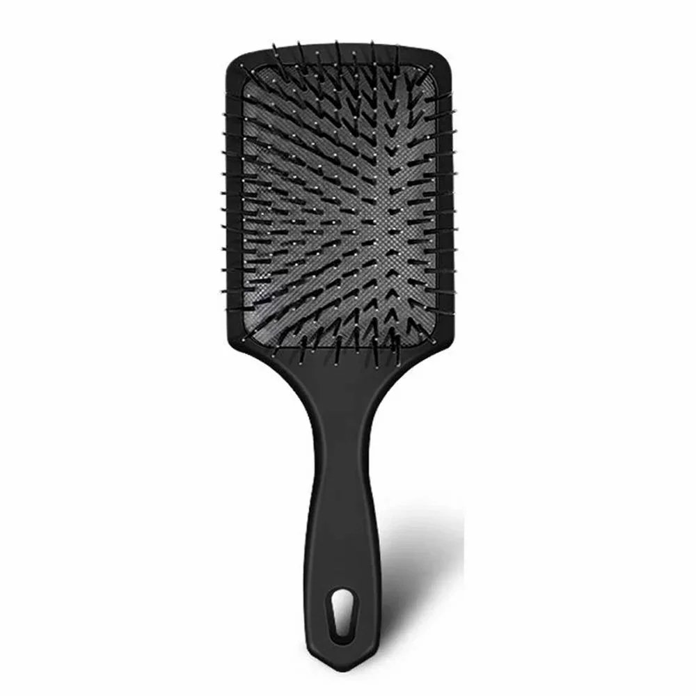Flat Bristle Hair Brush – Nylon Cushion Styling Brush