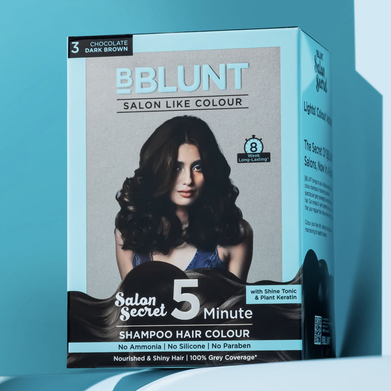 BBlunt Chocolate Dark Brown Shampoo Hair Colour