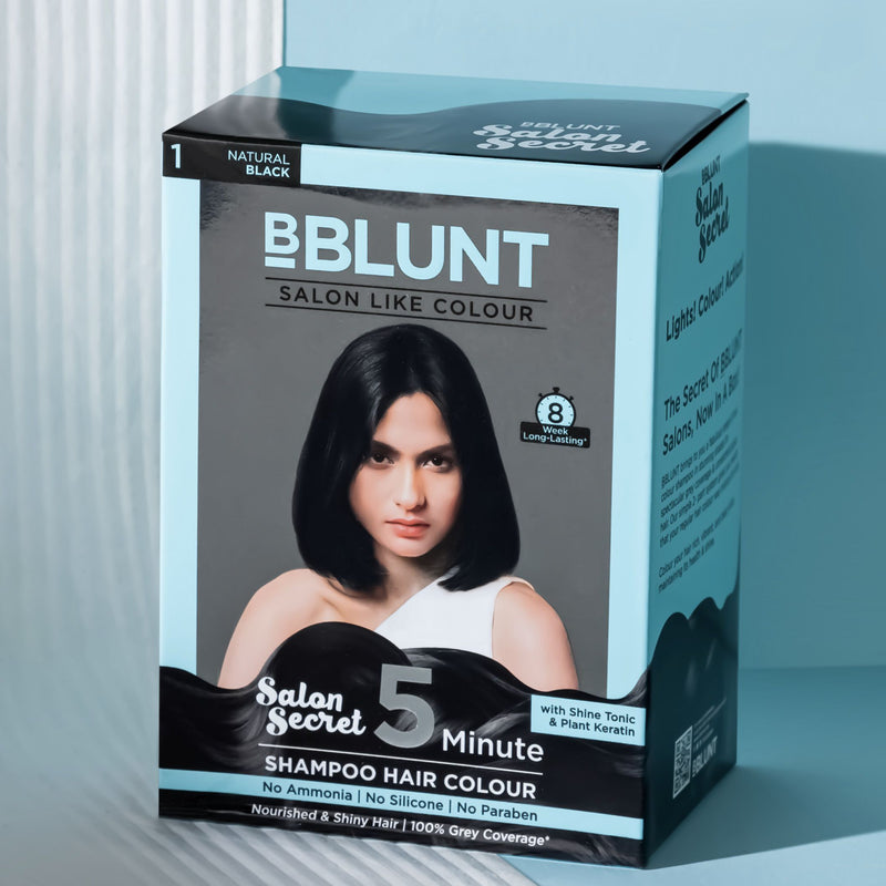 BBlunt Natural Black Shampoo Hair Colour