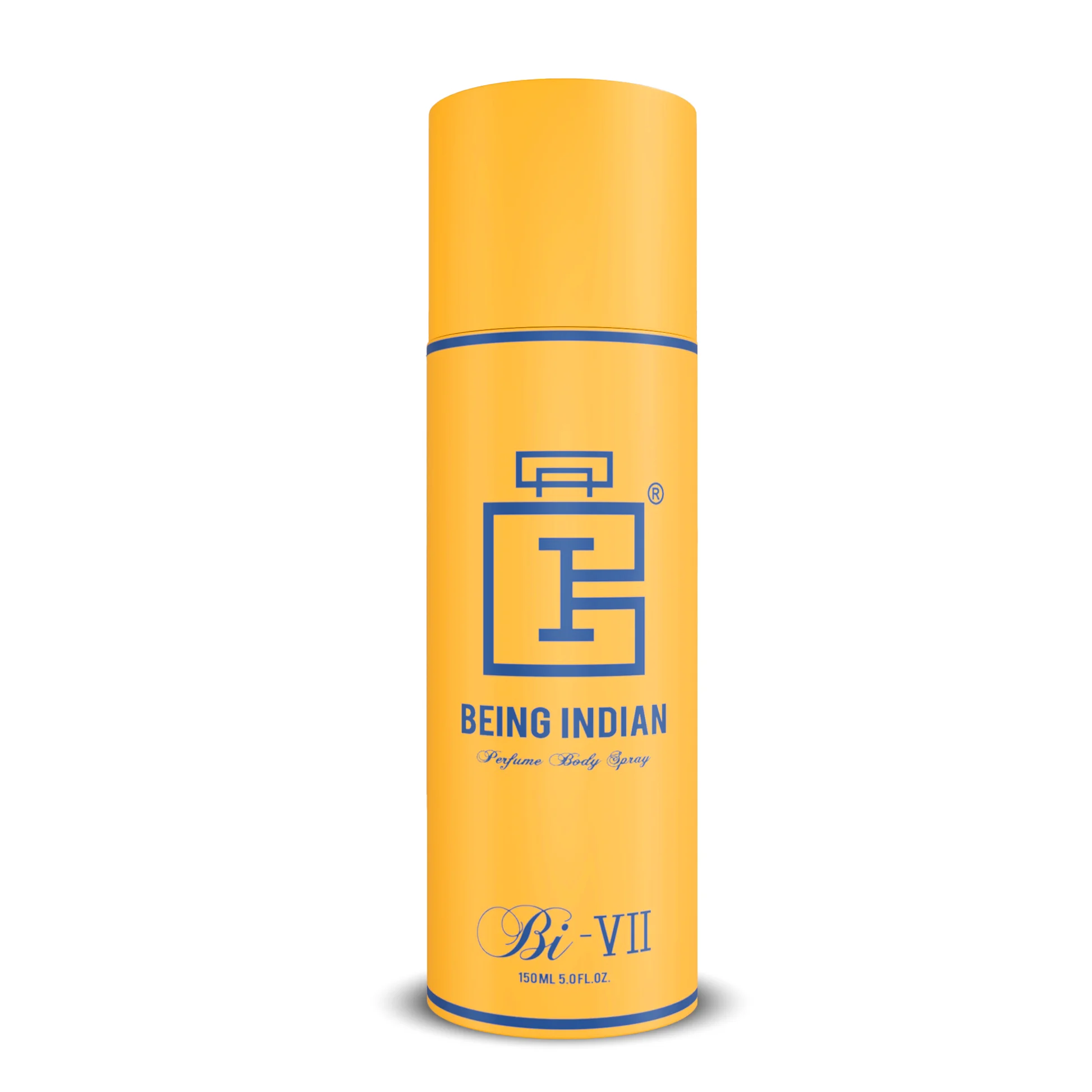 Being Indian Bi-VII Deodorant 150ml | Citrus Woody Long Lasting Body Spray for Men