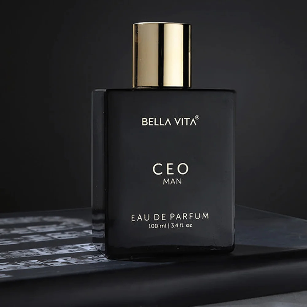 Bella Vita Luxury CEO MEN Eau De Parfum 100ml | Long Lasting Perfume for Men | Lemon, Lavender, Tonka & Vetiver | Woody Citrus Premium Fragrance | Buy in Bulk on Bulkdoor