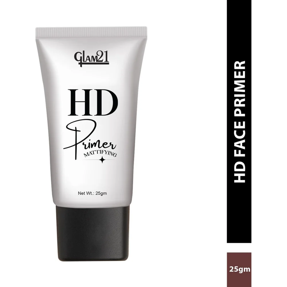 Glam 21 Face Primer 25gm | Pore Minimizing Gel Primer with Apricot Essence