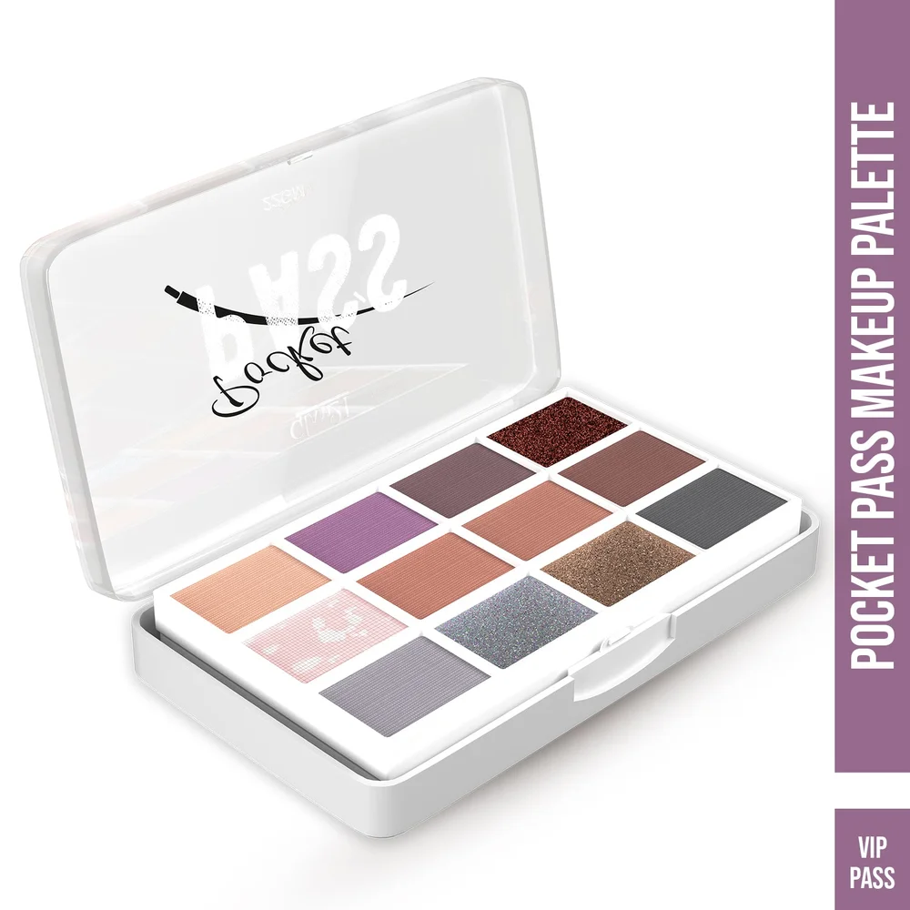 Glam21 Pocket Pass All-in-One Makeup Palette | Travel Friendly Face & Eye Palette