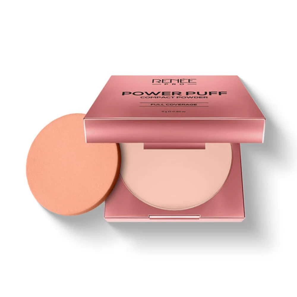 RENEE Pro Power Puff Compact Powder Matte Finish 9 g