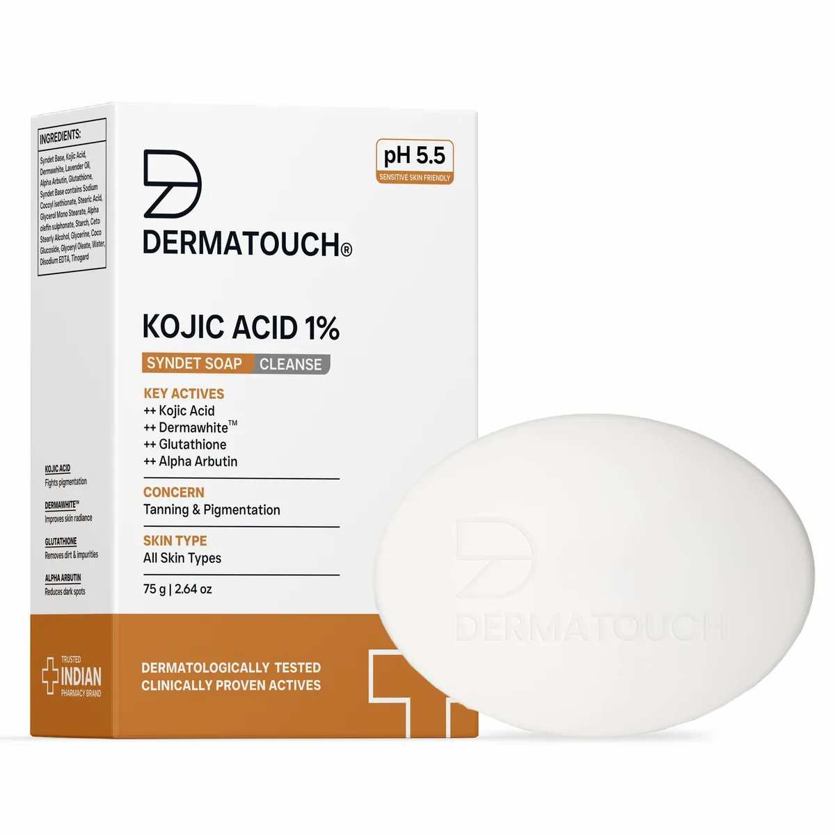 Kojic Acid 1% Syndet Soap 75g