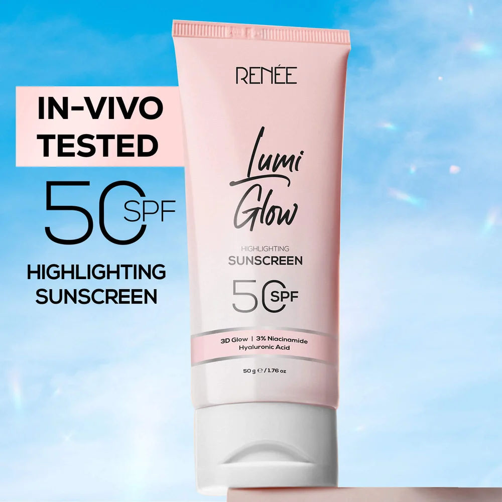 Lumi Glow Highlighting Sunscreen SPF 50 50g