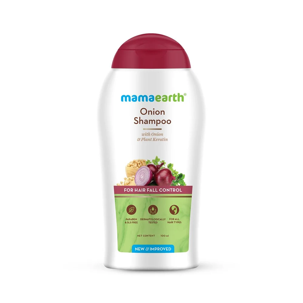 Mamaearth Onion Hair Fall Control Shampoo