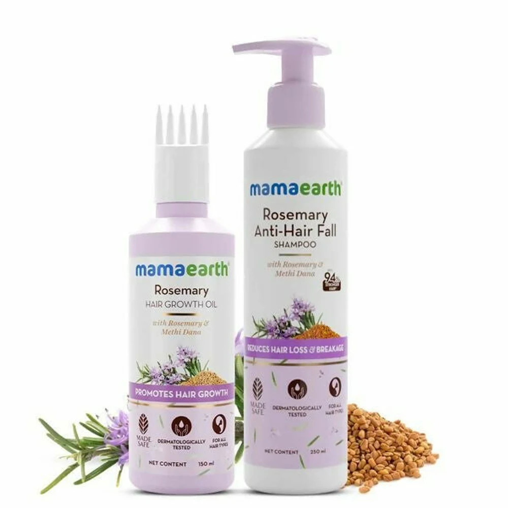 Mamaearth Rosemary Hair Growth Combo (Super Saver Pack)