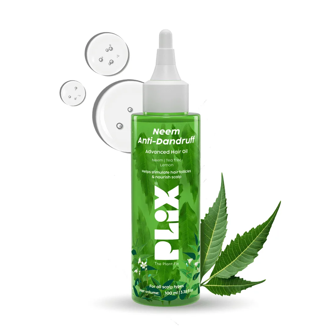 Plix Neem Anti-Dandruff Hair Oil