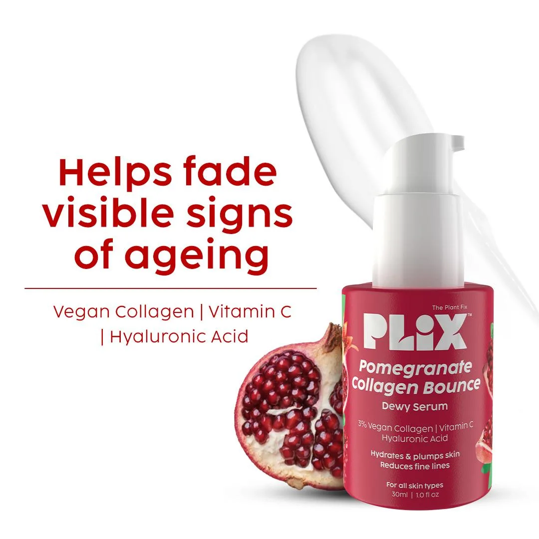 Plix Pomegranate Collagen Bounce Serum