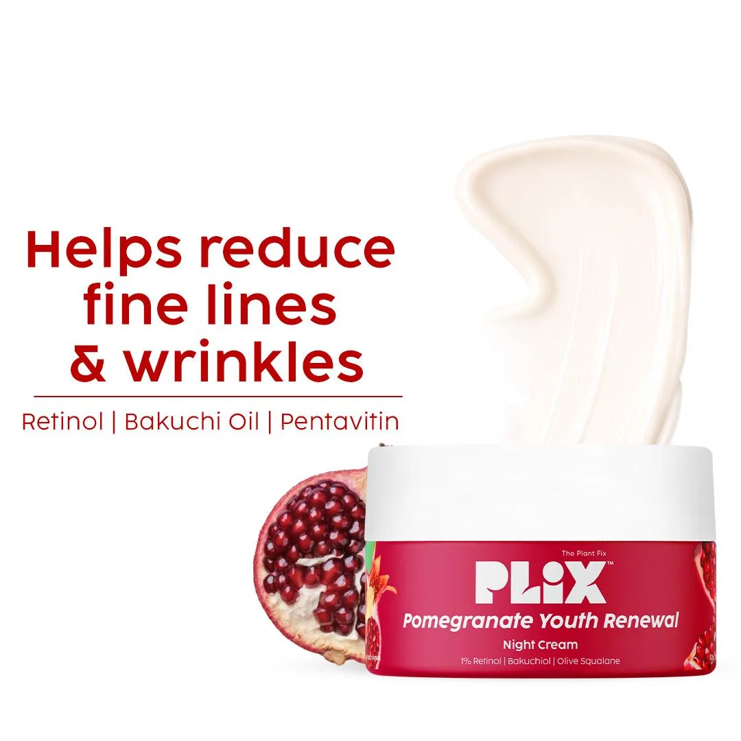 Plix Pomegranate Youth Renewal Night Cream