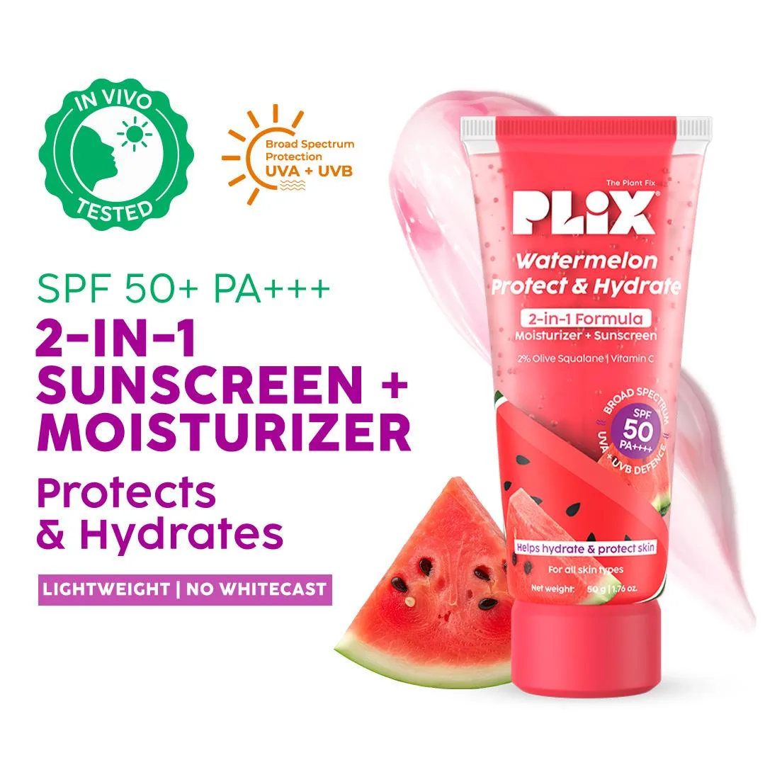 Plix Watermelon Dual Sunscreen 2 in 1 Formula