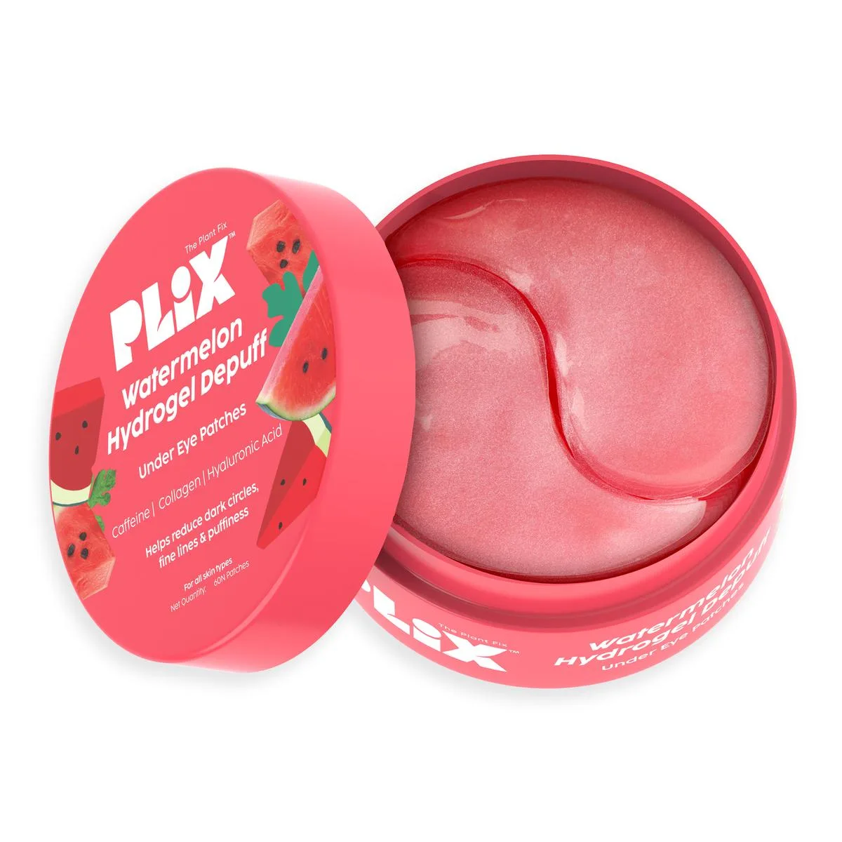 Plix Watermelon Hydrogel Under Eye Patches