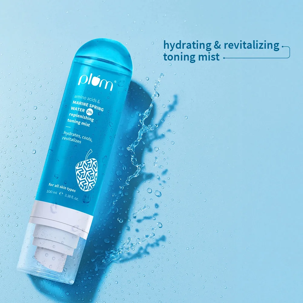 Plum 1% Marine Spring Water Toning Mist