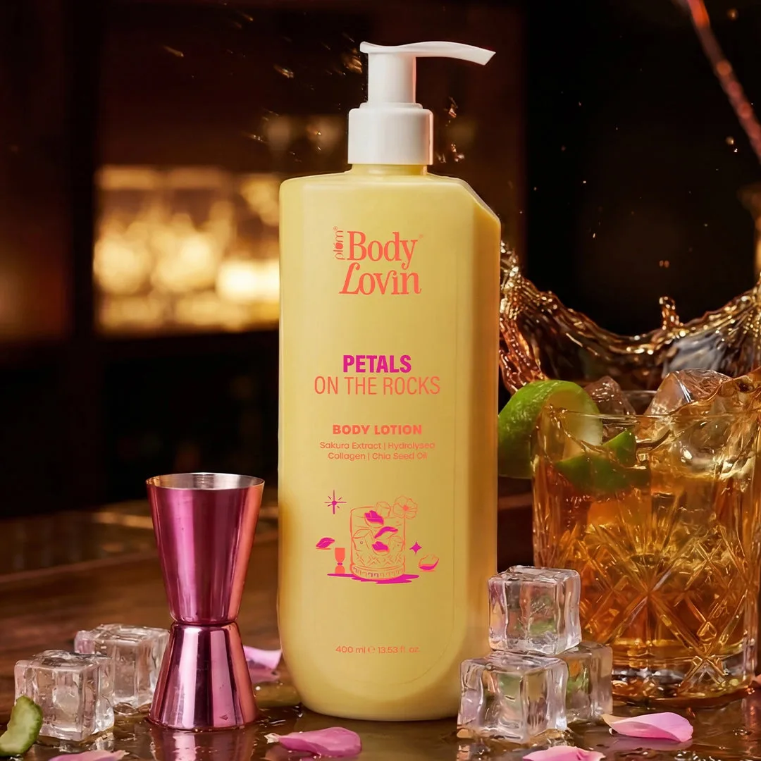 Plum BodyLovin' Petals On The Rocks Body Lotion