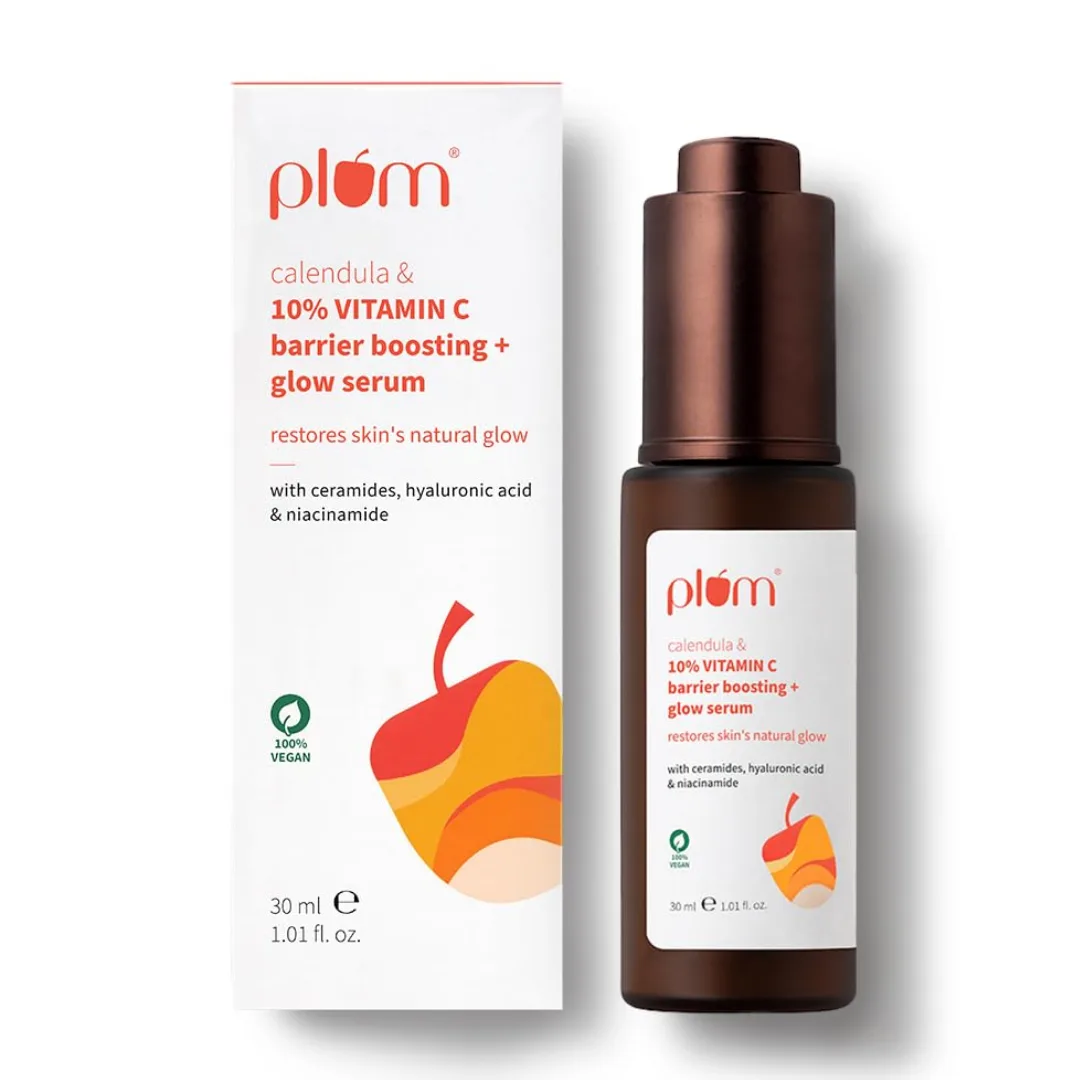 Plum Calendula & 10% Vitamin C Barrier Boosting Glow Serum