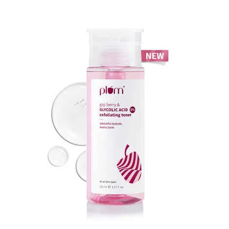 Plum Goji Berry & 5% Glycolic Acid Toner
