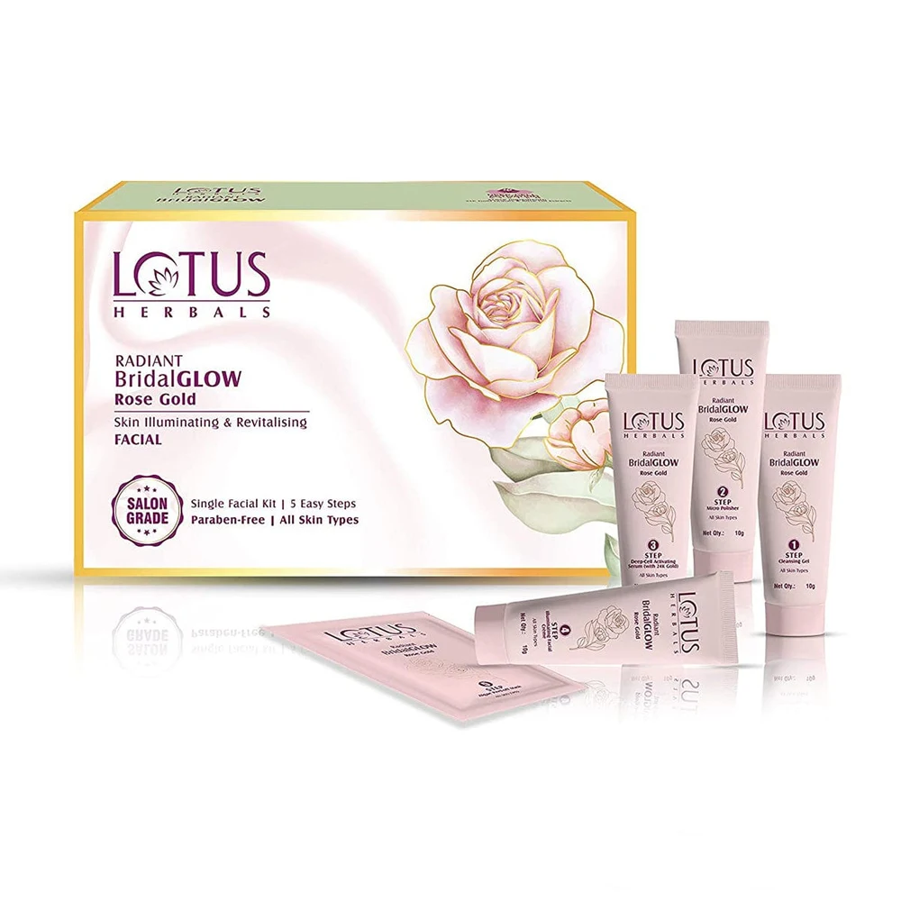Radiant BridalGlow Rose Gold Skin Illuminating & Revitalising Facial