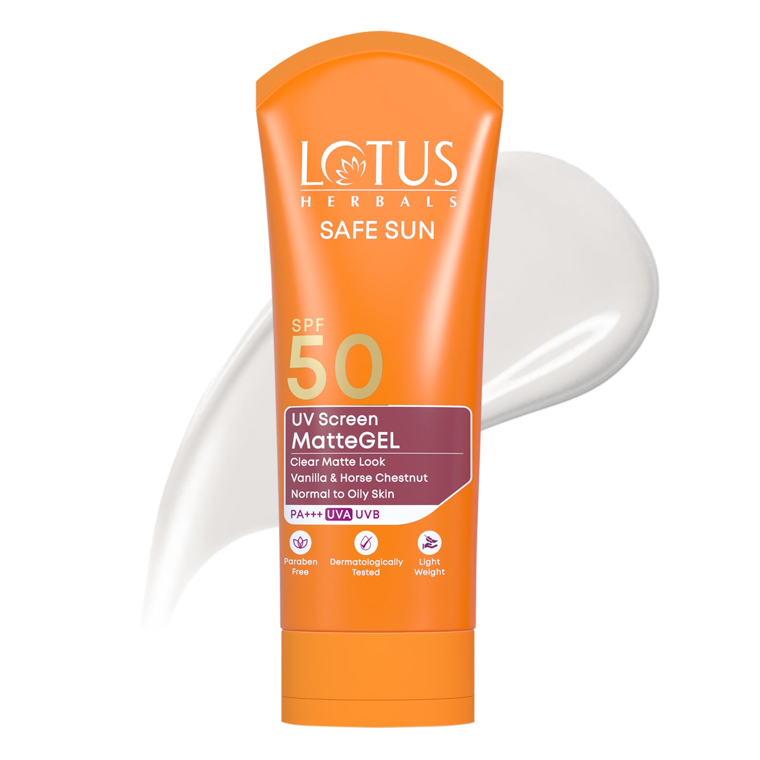 Safe Sun UV Screen MatteGEL Sunscreen SPF 50 PA+++