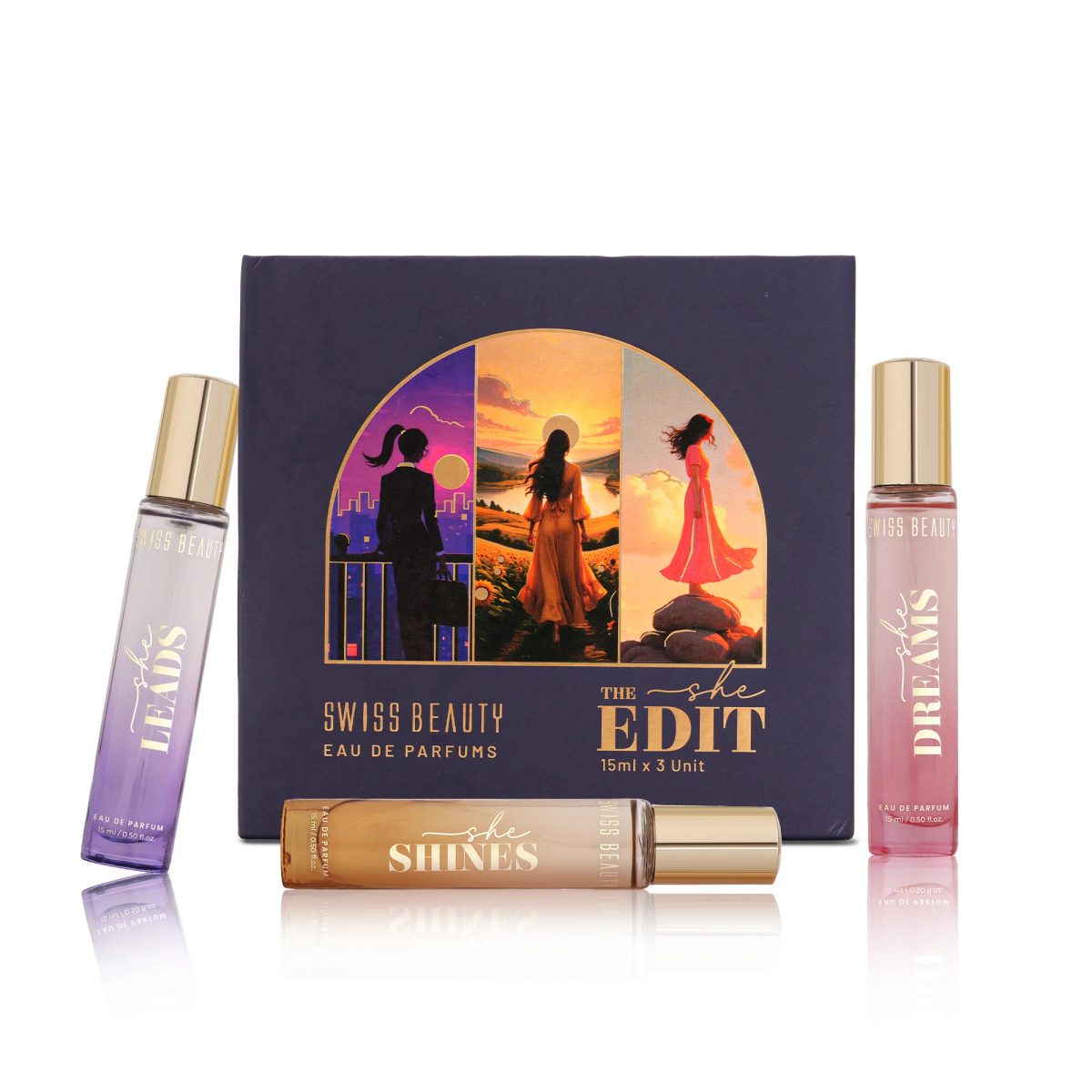 The She Edit Eau De Parfums Set