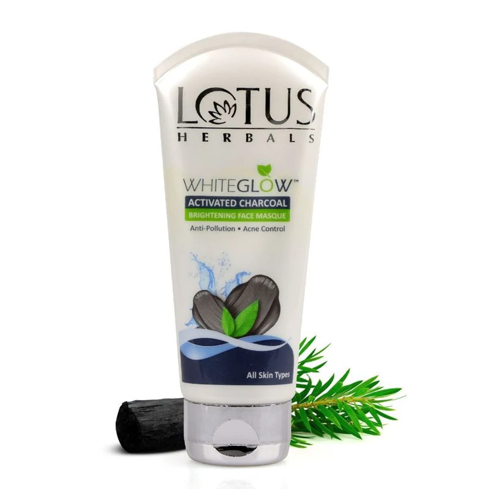 WhiteGlow Activated Charcoal Brightening Face Masque