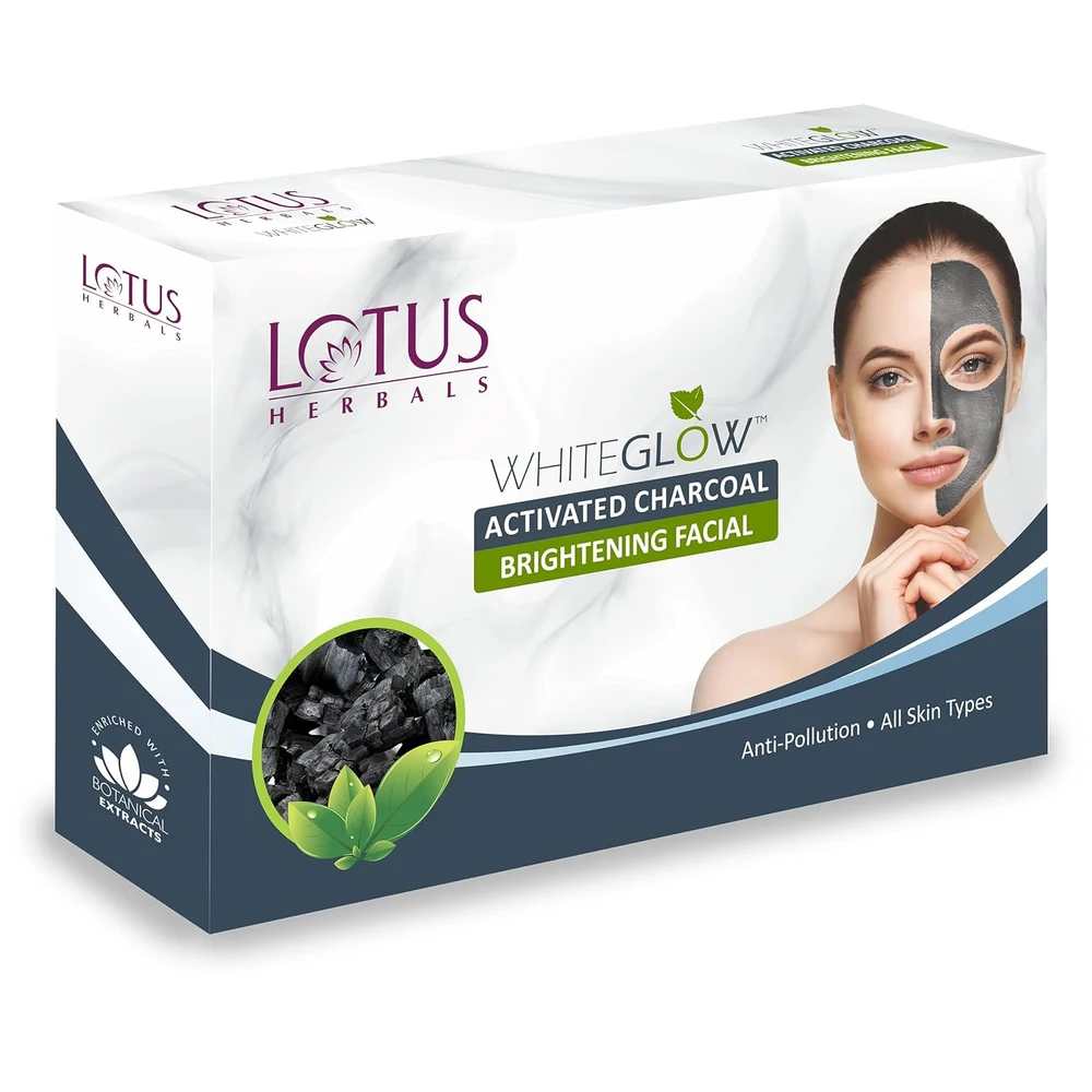 WhiteGlow Activated Charcoal Brightening Facial