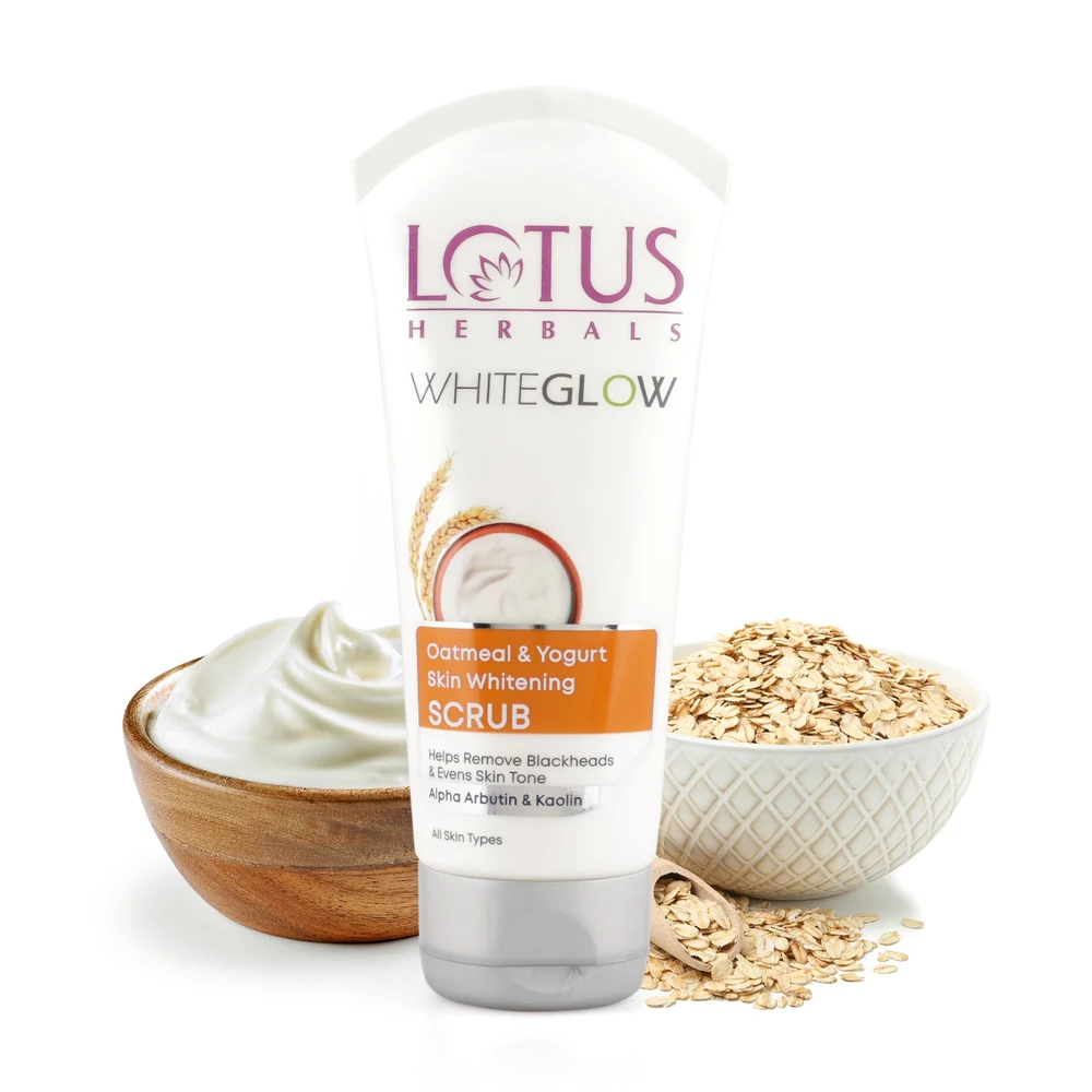 WhiteGlow Oatmeal & Yogurt Skin Whitening Scrub